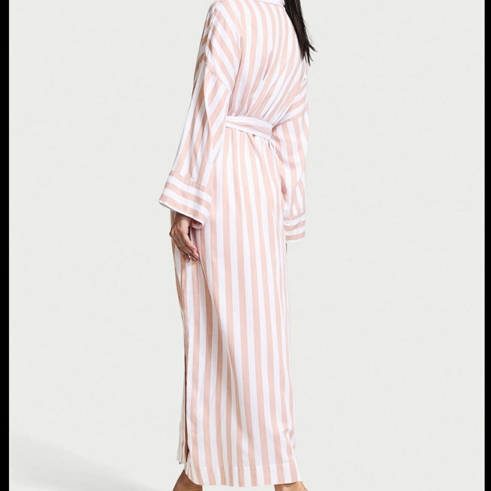Victoria Secret Modal Cotton Long Robe Size M/L NWT - Picture 11 of 11
